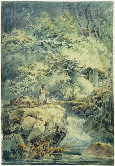 The Angler by Joseph Mallord William Turner